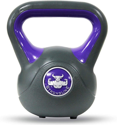 Kettlebell plastic 220 kg including workout I kettlebell in various colors