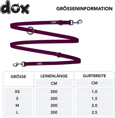 DDOXX NYLON DOG LEASH