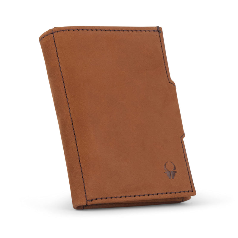 Slim Wallet Nextgen Leather I Small Wallet with Coin Compartment I Wallet with RFID