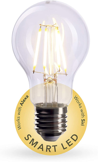 Smart Filament Light Bulb Fl07_S E27 Socket Dimmable 6w 2700k Warm White