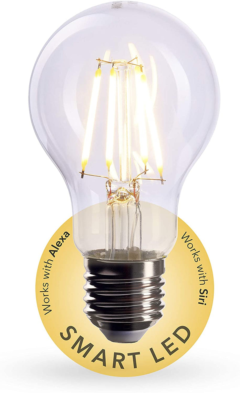 Smart Filament Light Bulb Fl07_S E27 Socket Dimmable 6w 2700k Warm White