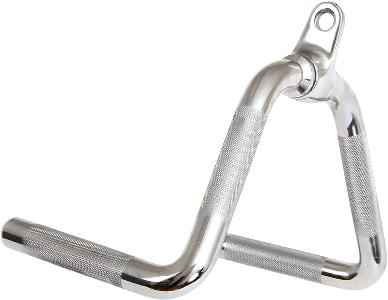 Hoof handle one-hand cable chrome-plated and knurled I stirrup with rotating handle