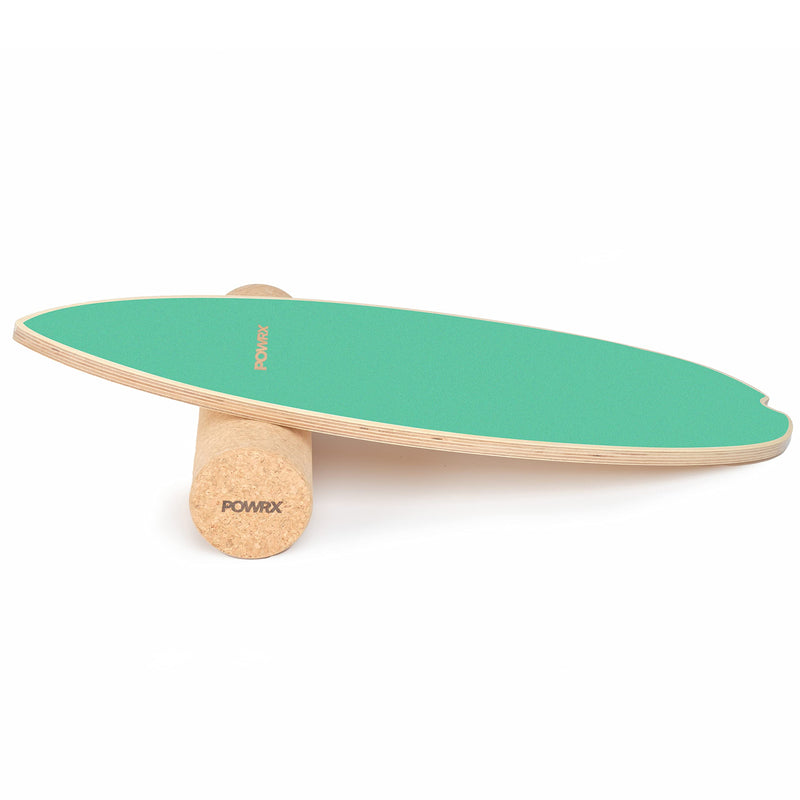 Surf balance board wood / balance skateboard including roller coordination training