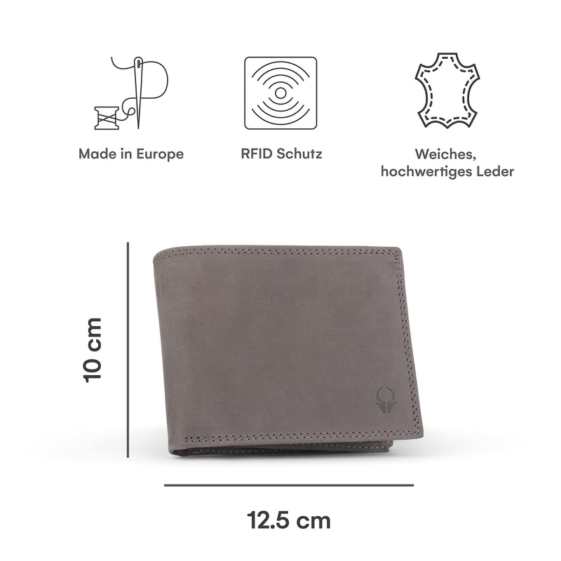 Zurich Wallet I Large Leather Wallet for Men I Wallet