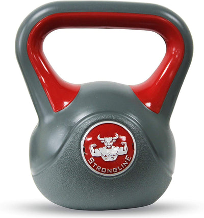 Kettlebell plastic 220 kg including workout I kettlebell in various colors