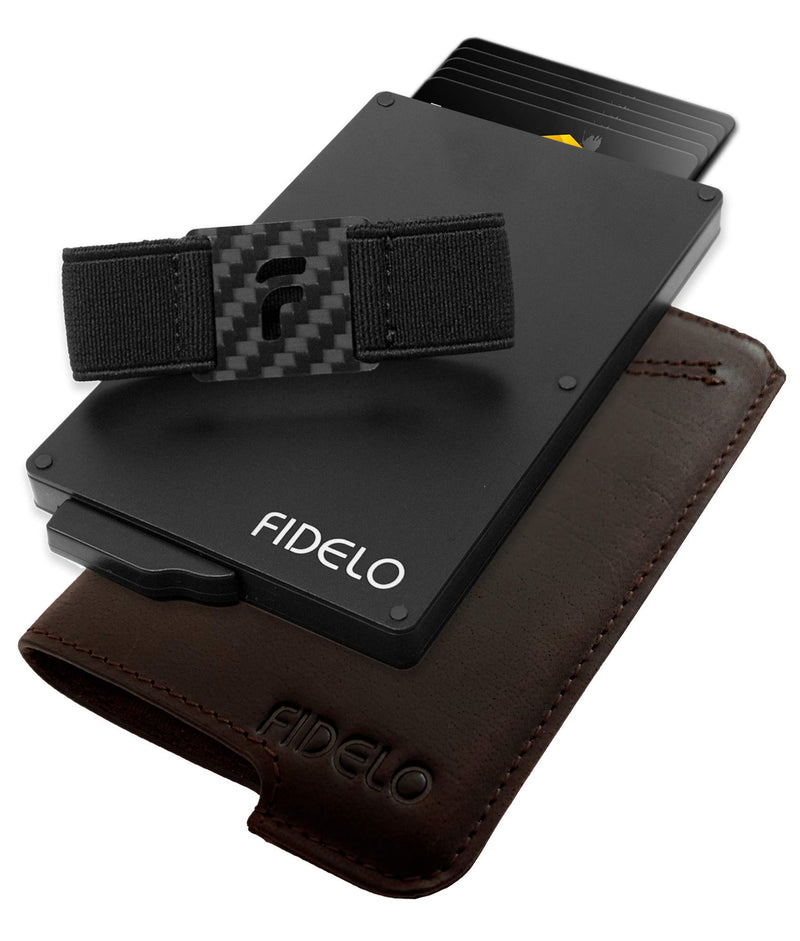 Minimalist Card Holder Hybrid RFID Wallet For Men Mini