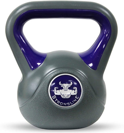 Kettlebell plastic 220 kg including workout I kettlebell in various colors