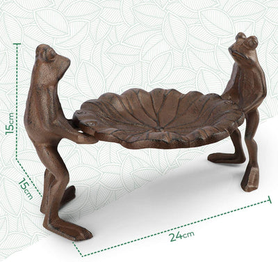 I Standing bird bath, frost-proof for garden, balcony, bird bath