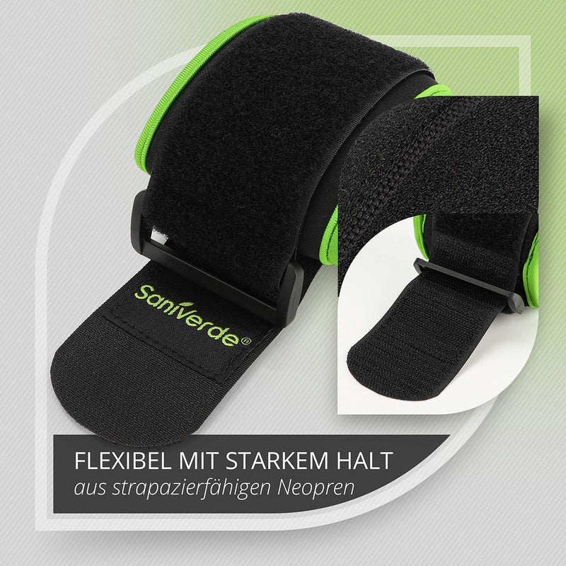 SANIVERDE ® WRIST BANDAGE WITH VELCRO FASTENING - STABILIZATION OF THE WRISTS DURING FITNESS AND STRESS