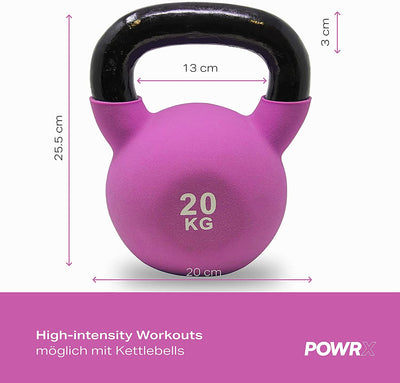 POWRX KETTLEBELL NEOPRENE 2