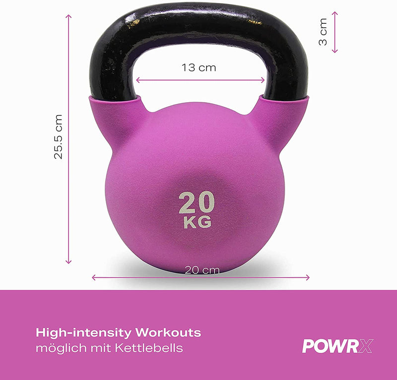 POWRX KETTLEBELL NEOPRENE 2