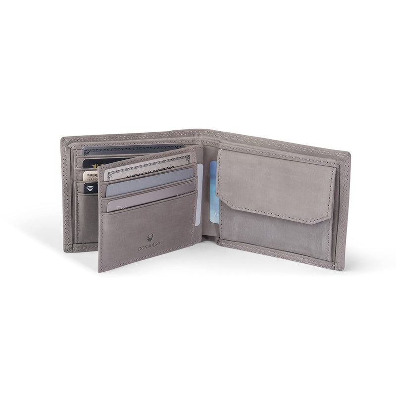 Zurich Wallet I Large Leather Wallet for Men I Wallet