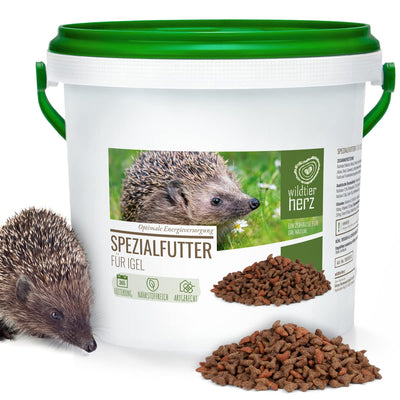 WILD ANIMAL HEART I SPECIES-appropriate hedgehog food 1 kg – special food for hedgehogs with an extra portion of protein for optimal energy supply