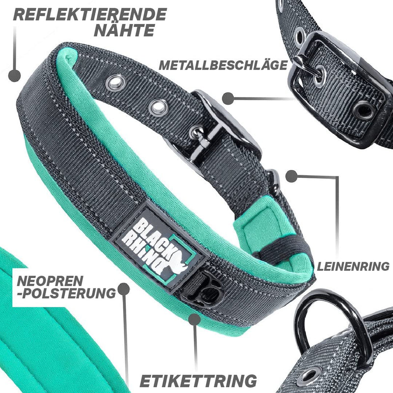 The Comfort Collar Soft Neoprene Padded Dog Collar