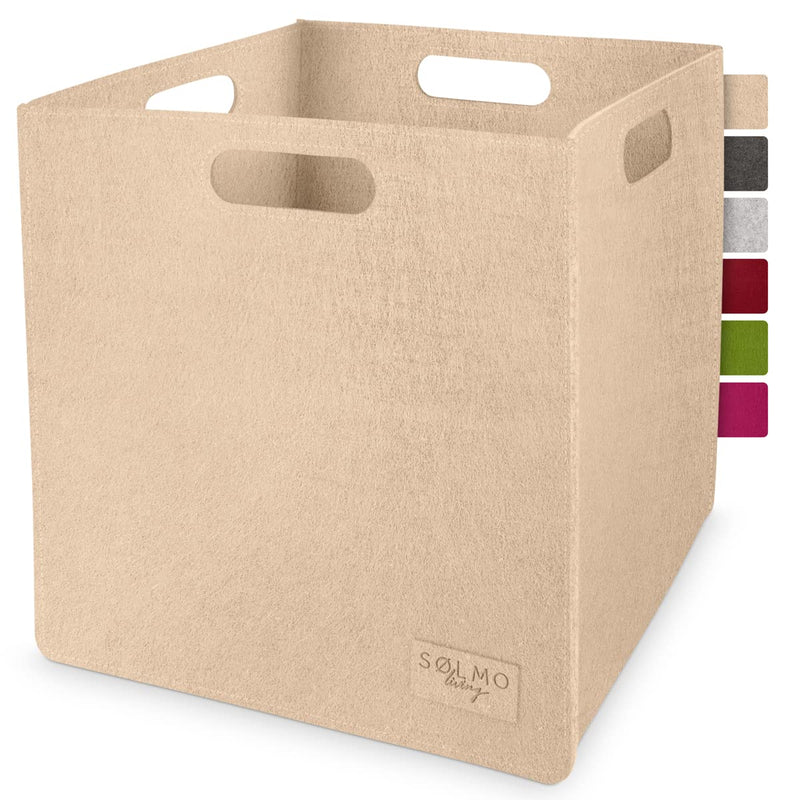 Felt Storage Box 33x33x33cm Organizer Foldable I Storage Basket