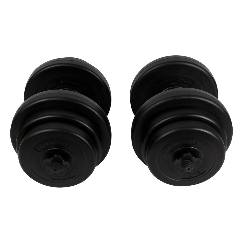 Dumbbell (pair) set of 2 20kg 30kg 40kg non-slip knurled handles