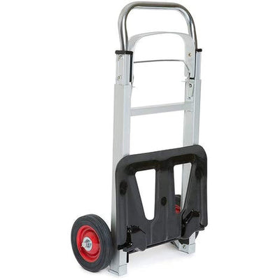 Foldable aluminum sack truck. Foldable transport truck for high loads