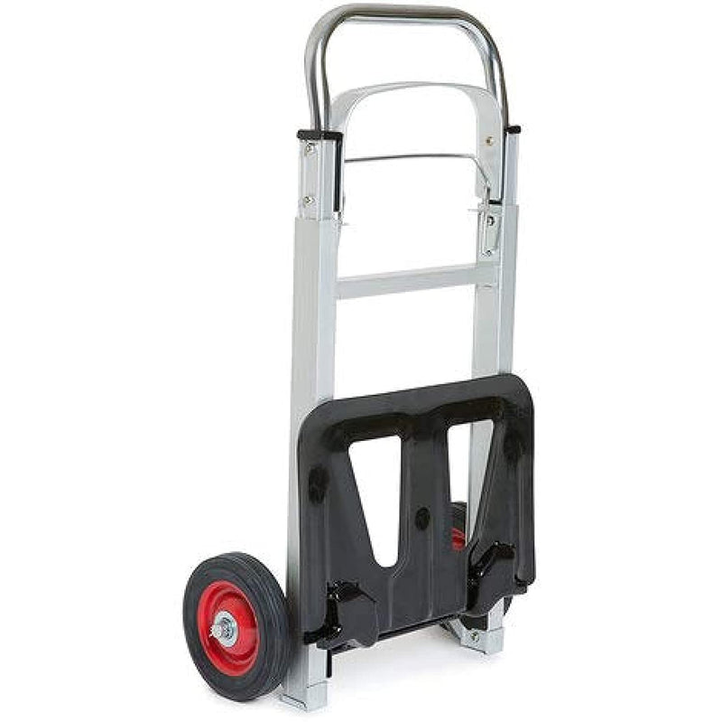 Foldable aluminum sack truck, foldable transport truck for high loads