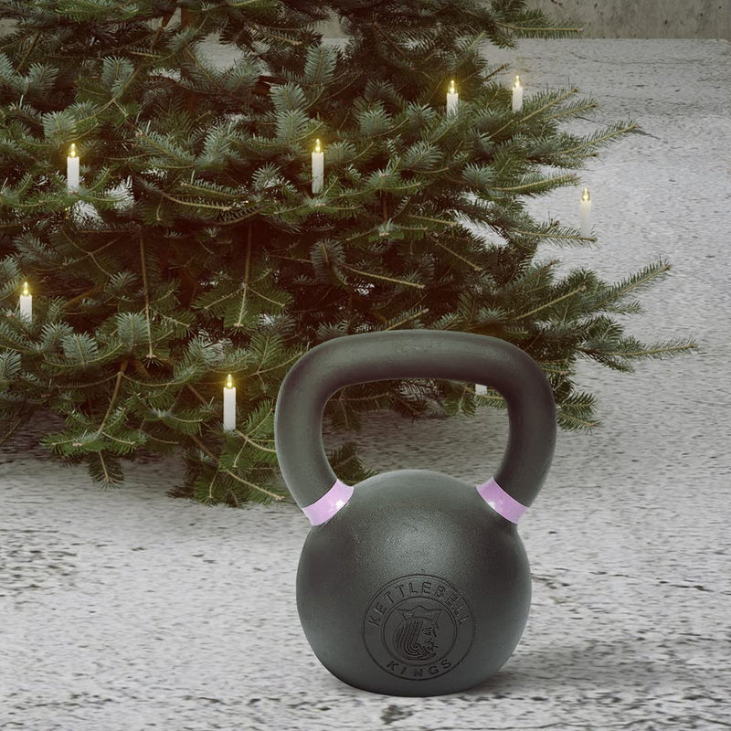 Kettlebell weights made of cast iron powder coating for optimal performance