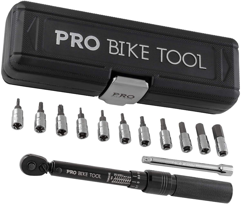 Torque wrench bicycle motorcycle 1/4 inch drive with reversible ratchet