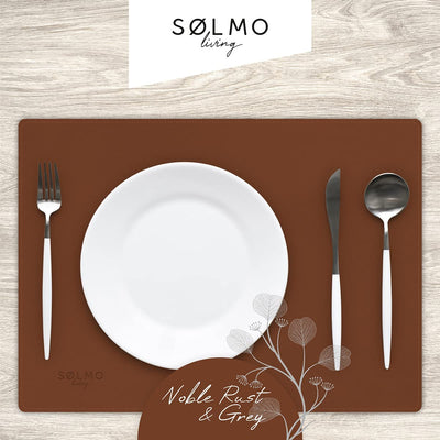 SÖLMO SØLMO I DESIGNER PLACEMAT MADE OF PU LEATHER