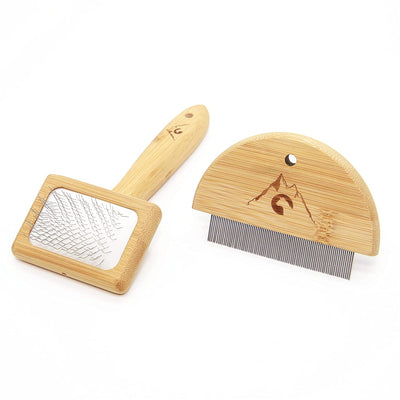 Soft brush for cats cat brush/cat comb made of bamboo fur brush