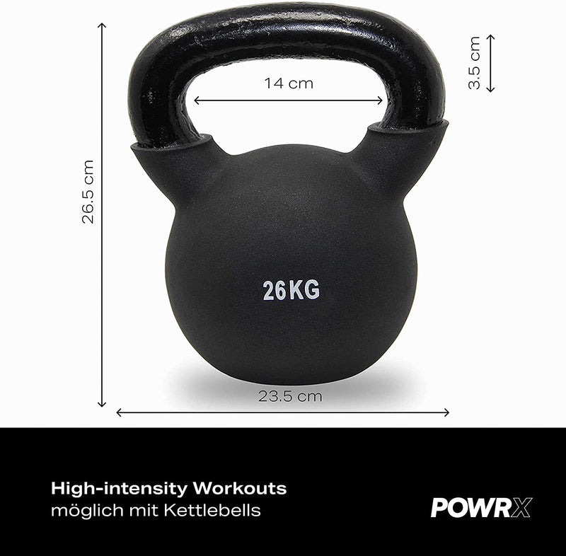 POWRX KETTLEBELL NEOPRENE 2