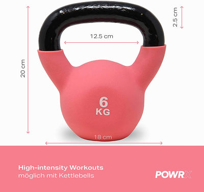 POWRX KETTLEBELL NEOPRENE 2