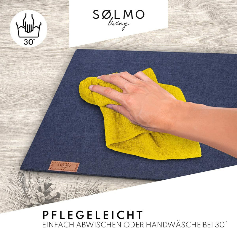 Sölmo I table runner made of felt I 150x40cm table runner I Scandinavian design