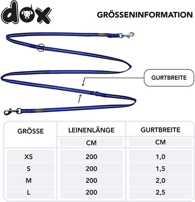 DDOXX NYLON DOG LEASH