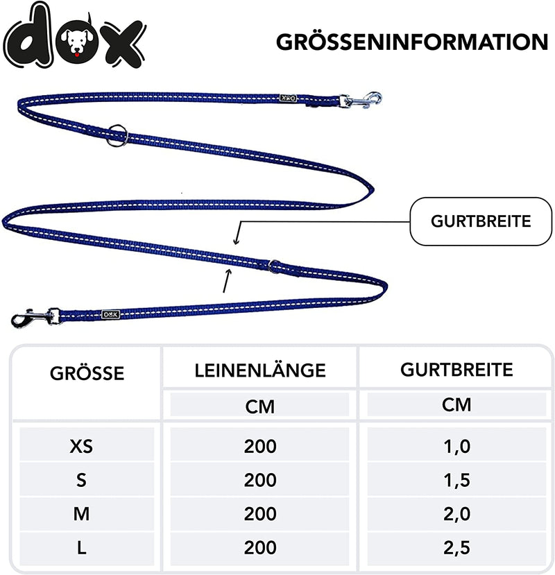 DDOXX NYLON DOG LEASH