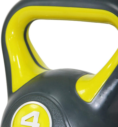 Kettlebell plastic 220 kg including workout I kettlebell in various colors