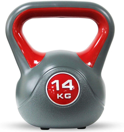 Kettlebell plastic 220 kg including workout I kettlebell in various colors