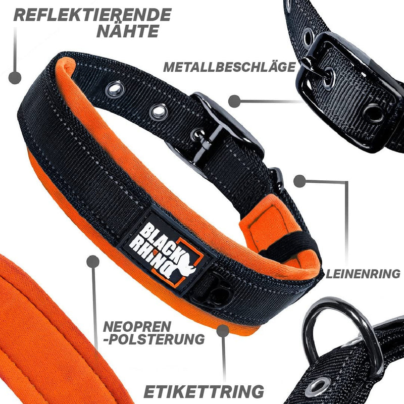 The Comfort Collar Soft Neoprene Padded Dog Collar