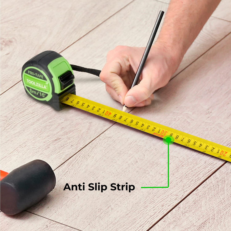 16ft (5m) Tape Measure Retractable Tape Measure for DIY Enthusiasts