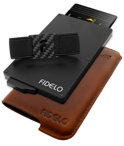 Minimalist Card Holder Hybrid RFID Wallet For Men Mini