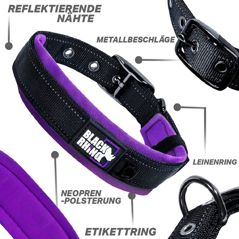 The Comfort Collar Soft Neoprene Padded Dog Collar