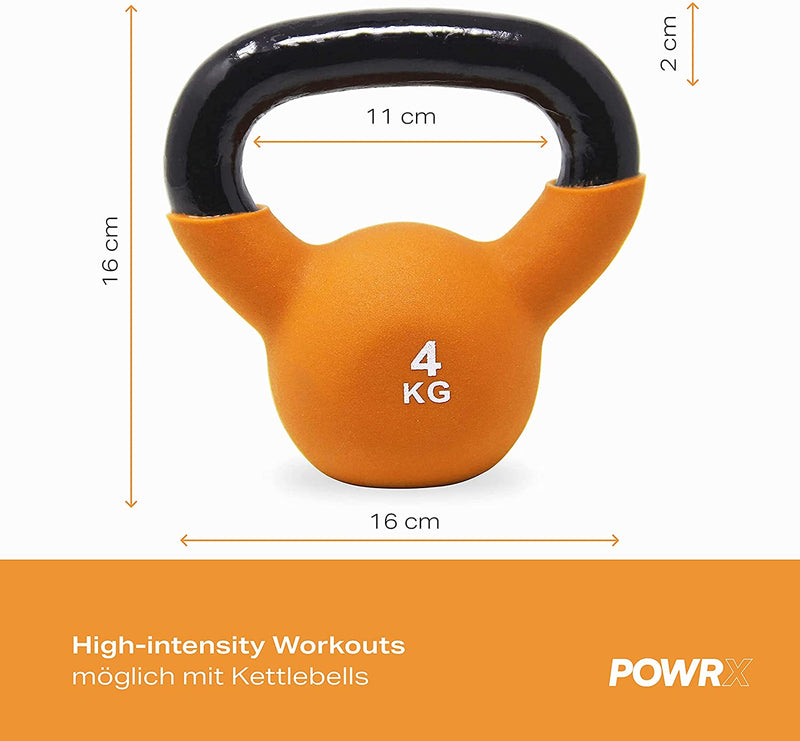 POWRX KETTLEBELL NEOPRENE 2