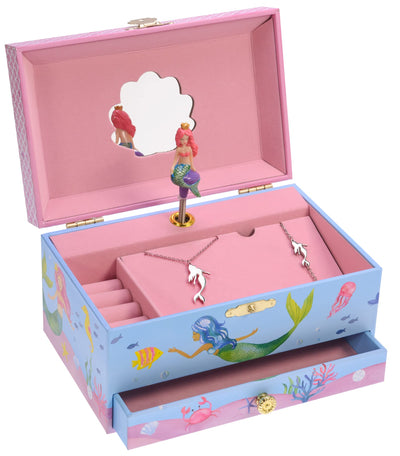 Unicorn Music Box Jewelry Set for Little Girls 3 Unicorn Gifts for Girls