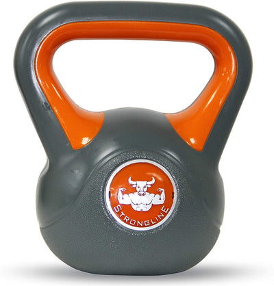 Kettlebell plastic 220 kg including workout I kettlebell in various colors