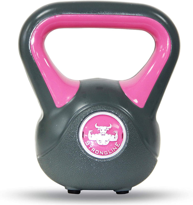 Kettlebell plastic 220 kg including workout I kettlebell in various colors