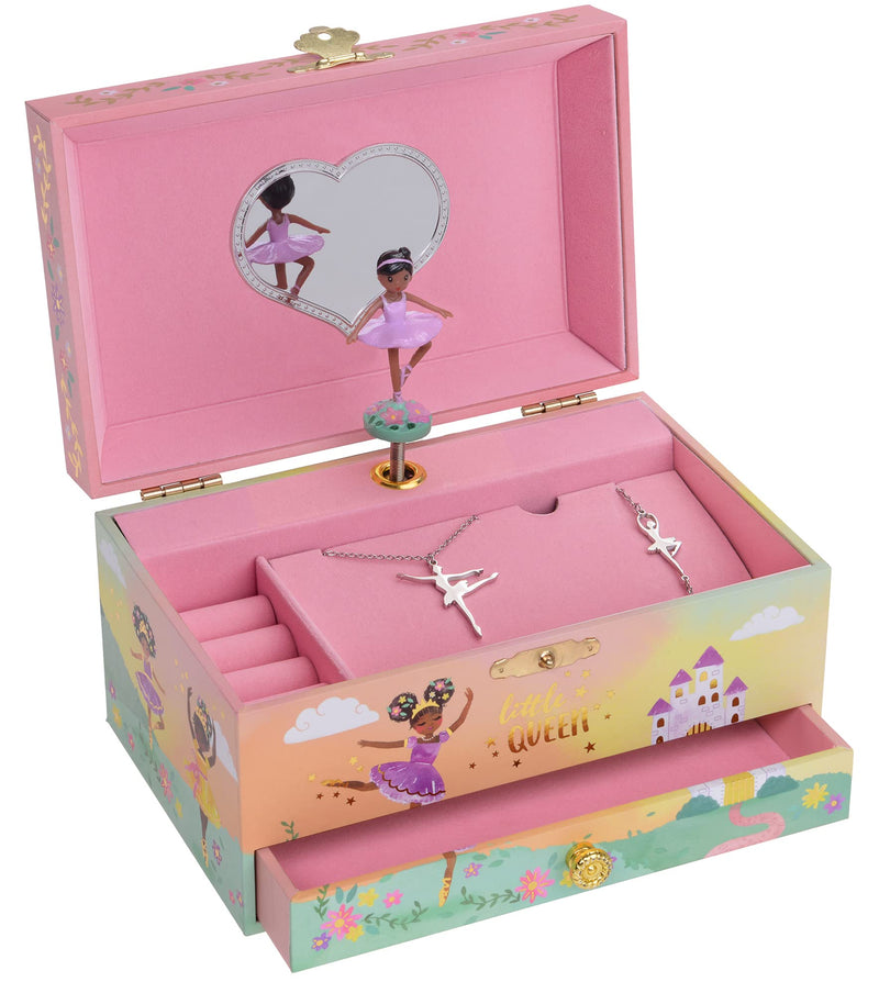 Unicorn Music Box Jewelry Set for Little Girls 3 Unicorn Gifts for Girls