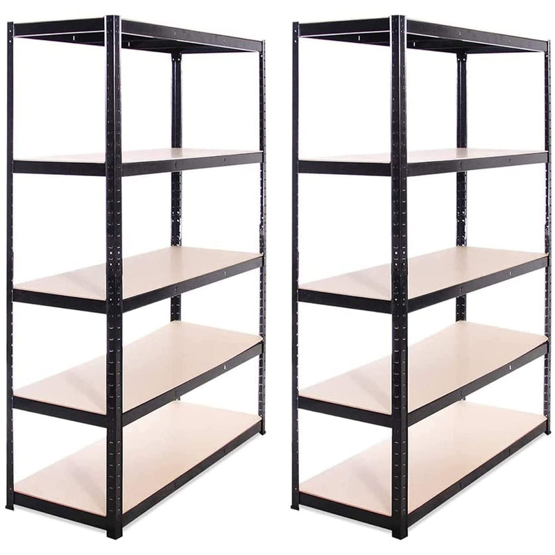 150cm X 75cm X 30cm Heavy Duty Shelves For Storage 2x 5 Tier Shelf