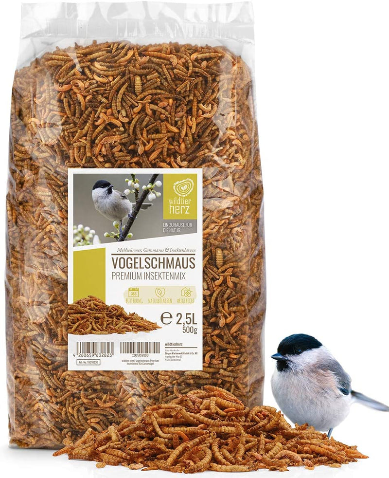 WILD ANIMAL HEART I BIRD Feast - PREMIUM INSECT MIX 2