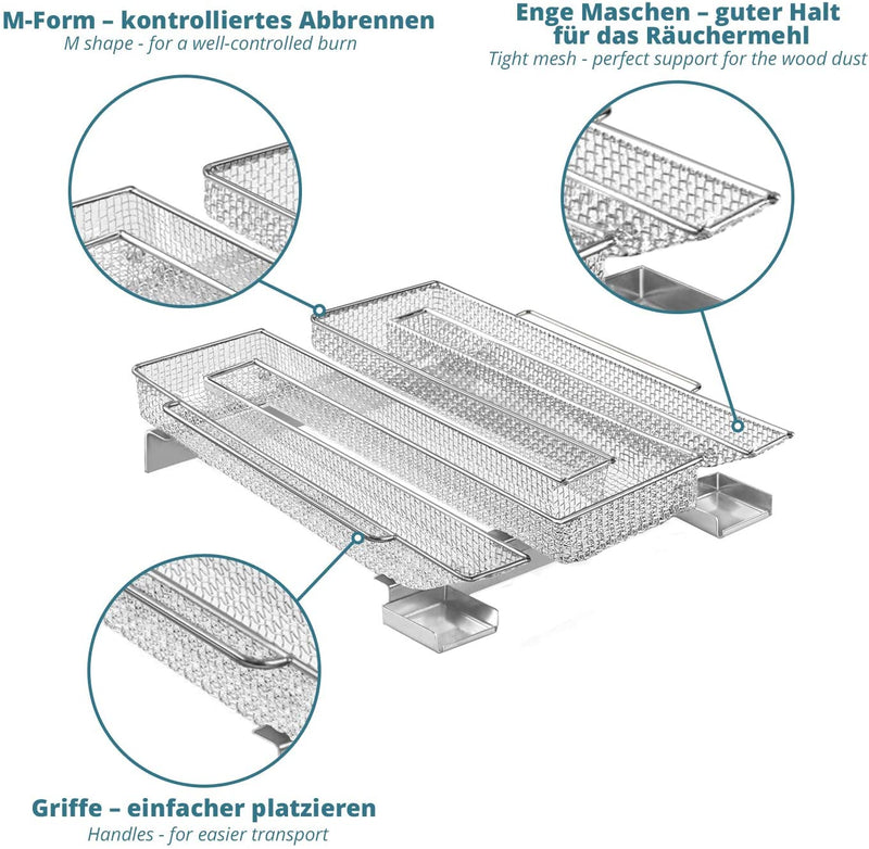 SMARTPEAS COLD SMOKE GENERATOR FOR GRILLING – M