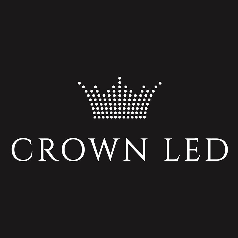 CROWN LED 6 X SMOKY EDISON BULB E27 SOCKET