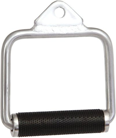 Hoof handle one-hand cable chrome-plated and knurled I stirrup with rotating handle