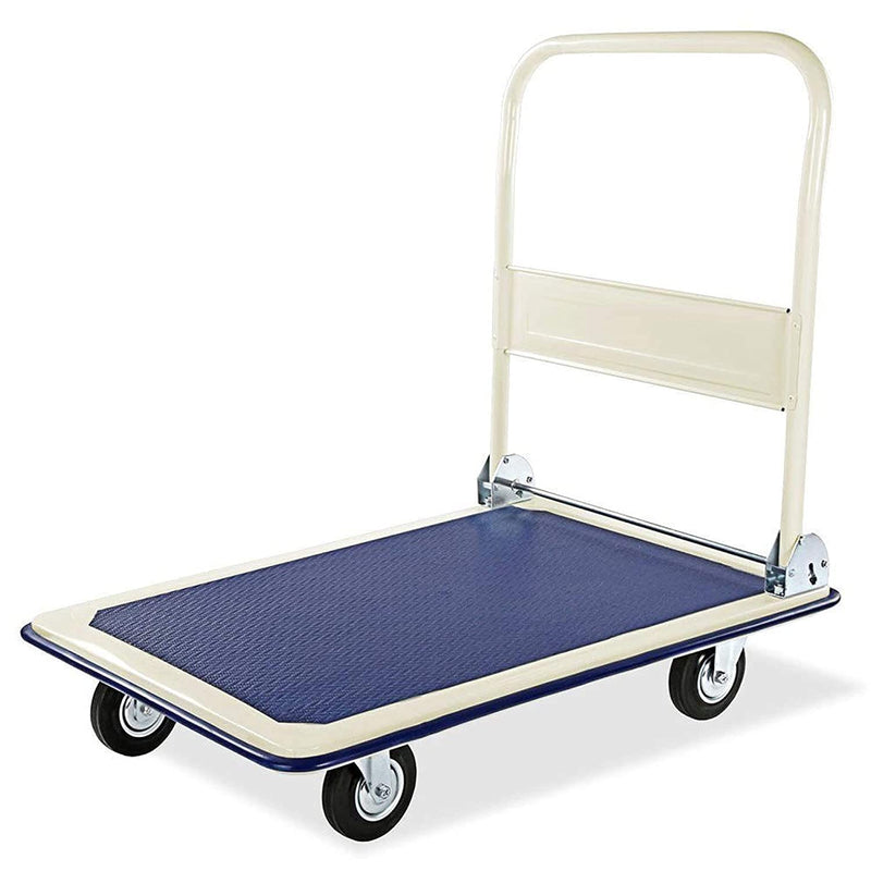 Foldable aluminum sack truck. Foldable transport truck for high loads