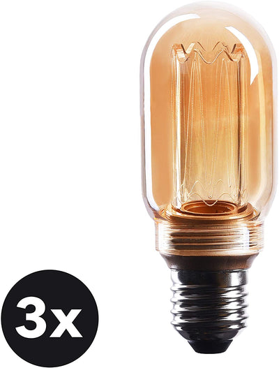 CROWN LED EDISON ILLUSION FILAMENT BULB E27 SOCKET