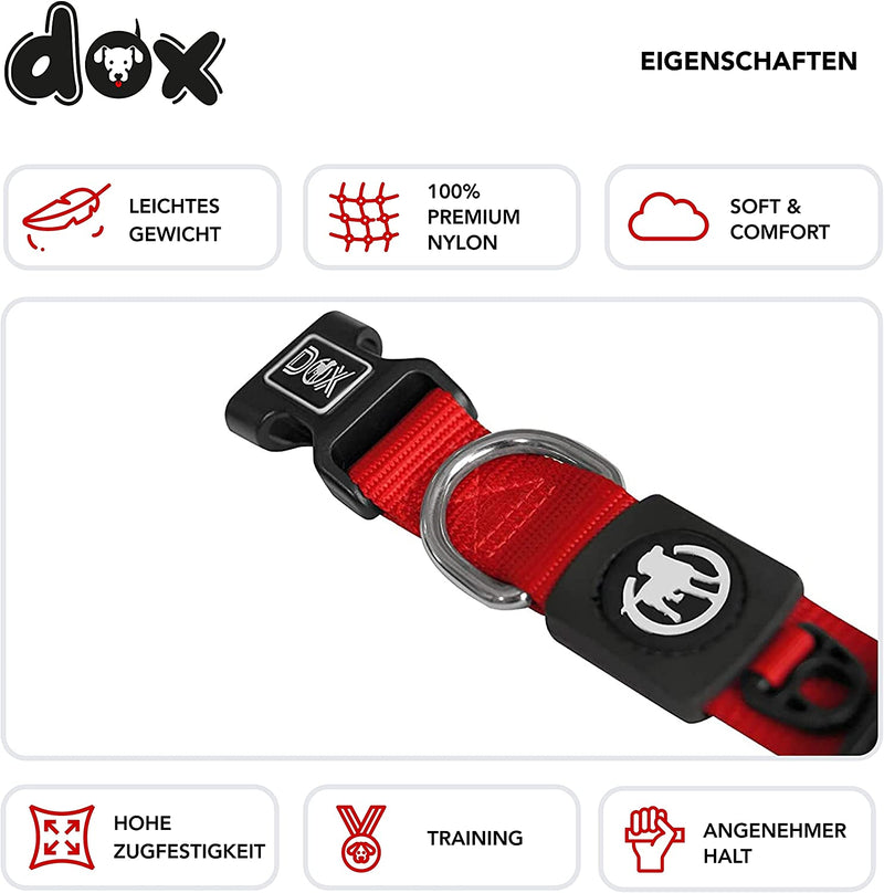 DDOXX NYLON DOG COLLAR